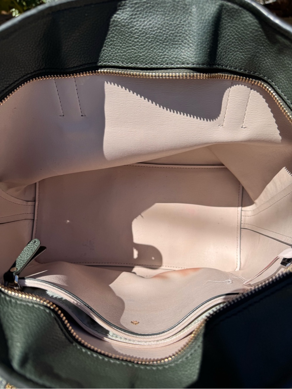 kate spade Forest Green Leather Tote - Picture 12 of 12